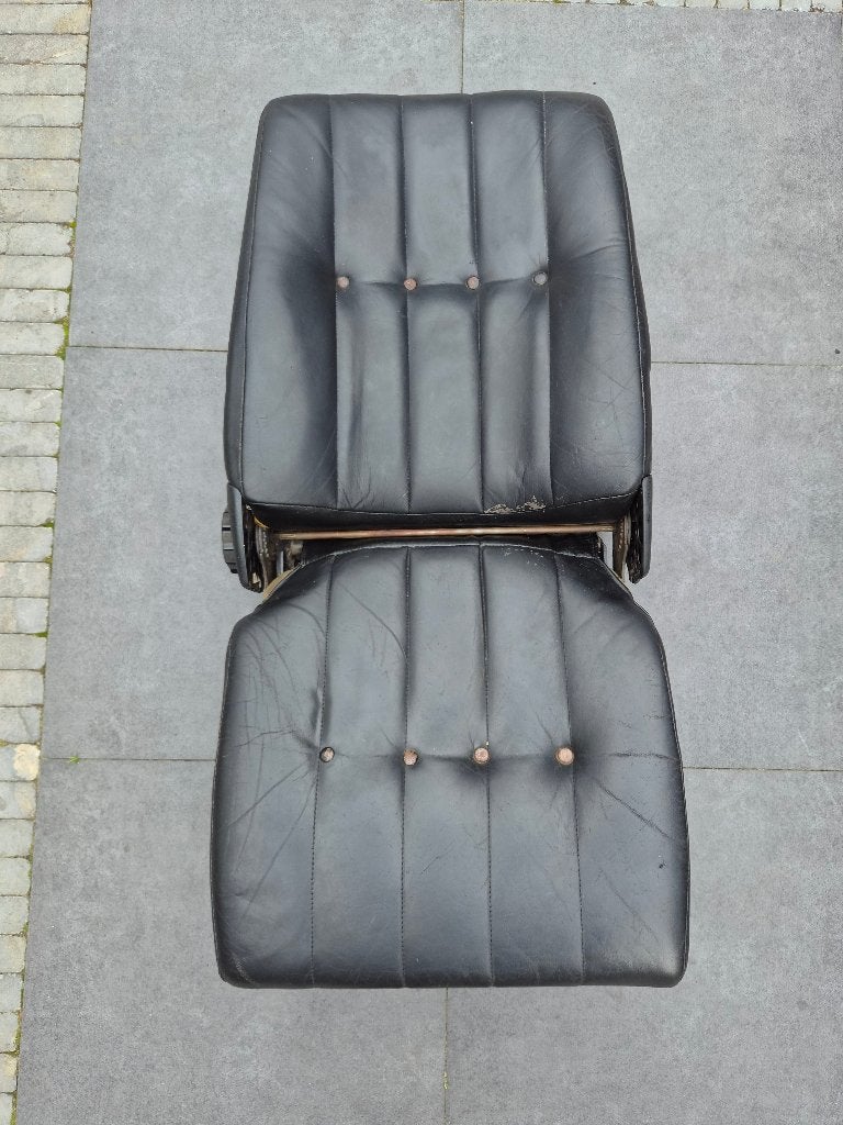 Lederen stoelen Volvo 240/260, Auto-onderdelen, Interieur en Bekleding, Ophalen, Gebruikt, Volvo