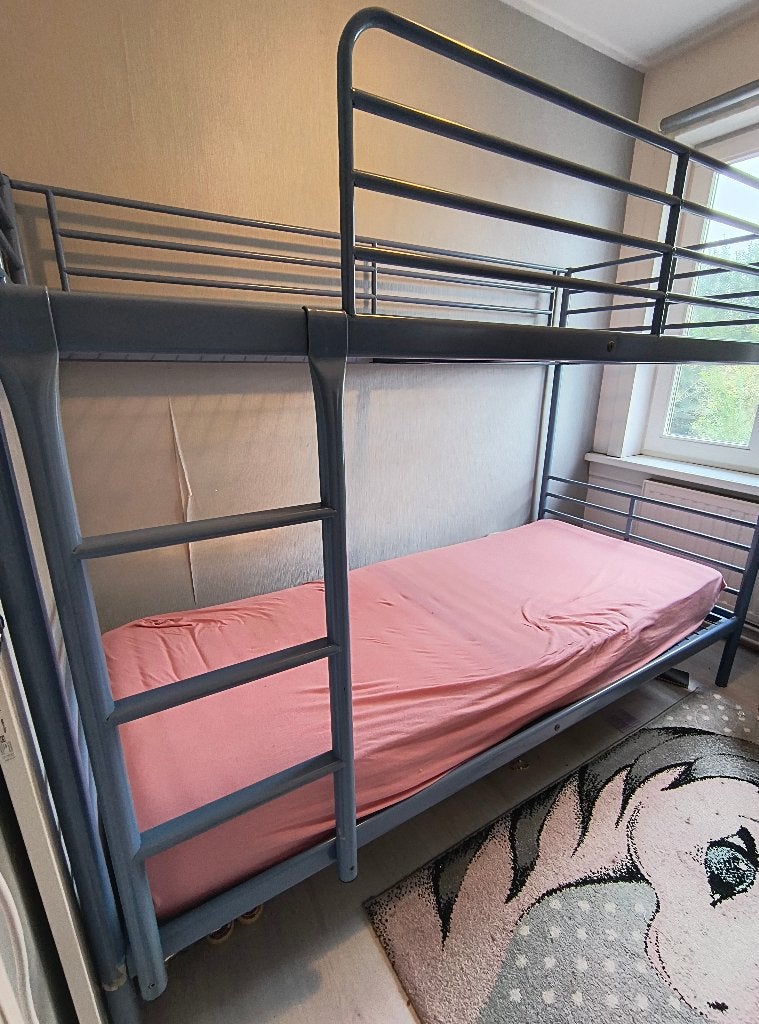 Stapelbed zonder matrassen in goede staat, Huis en Inrichting, Ophalen, Gebruikt, 90 cm, 160 tot 180 cm