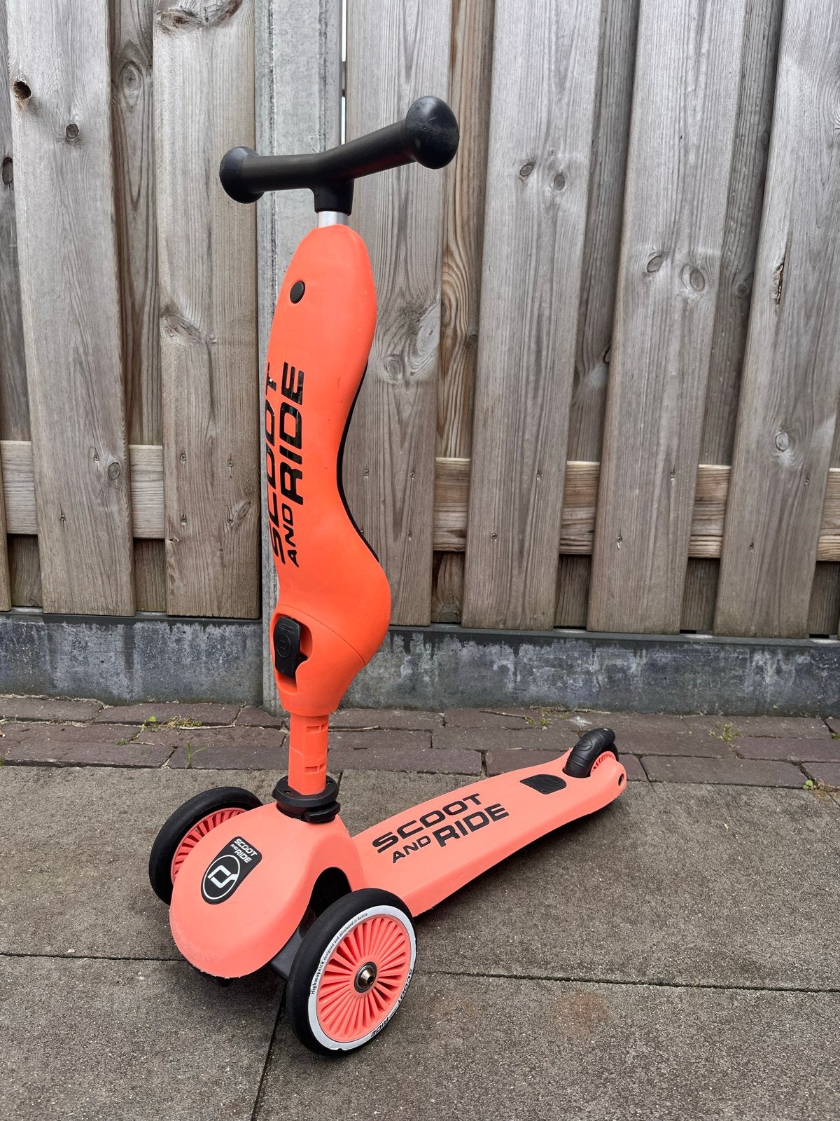 Scoot and Ride Highwaykick 1 - 2-in-1 step/loopfiets, Fietsen en Brommers, Steps, Gebruikt, Overige typen, Ophalen