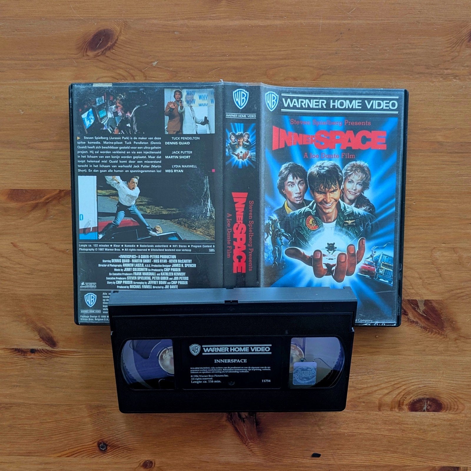 Innerspace (1987) VHS, SciFi Classic, Joe Dante, Alle leeftijden, Verzenden, Zo goed als nieuw, Komedie