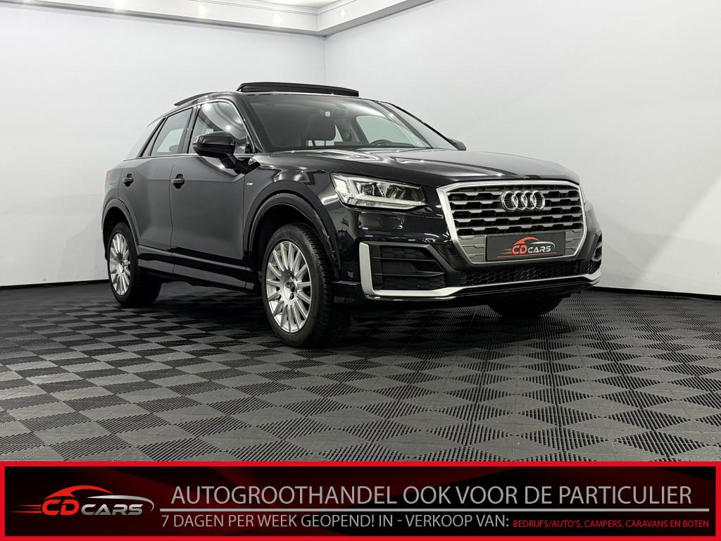 Audi Q2 1.4 TFSI CoD Launch Edition Panoramadak, Leder, Park, Gebruikt, 4 cilinders, 150 pk, Zwart