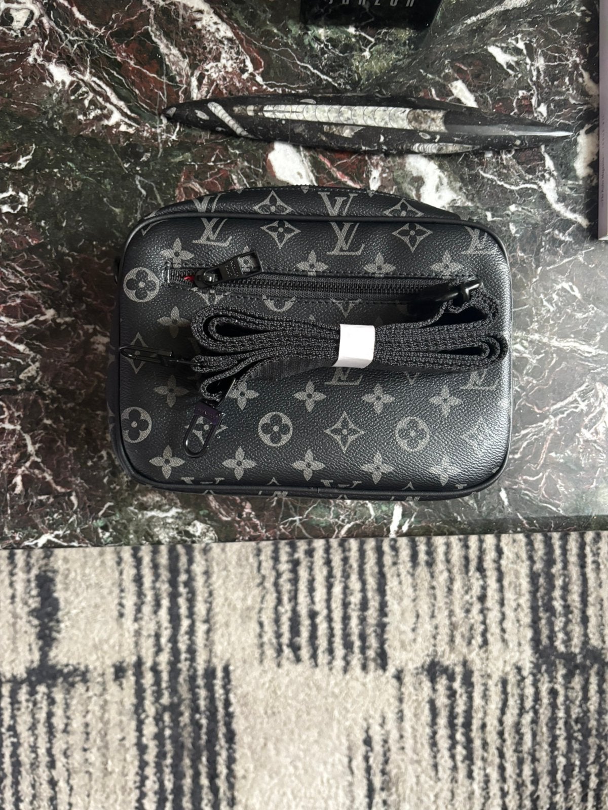 Tas, Sieraden, Tassen en Uiterlijk, Ophalen of Verzenden, Nieuw, Zwart, Leer