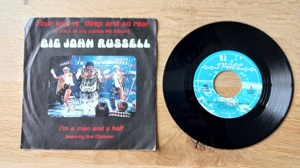 big john russell, Gebruikt, Fotohoes, Overige genres, 7 inch