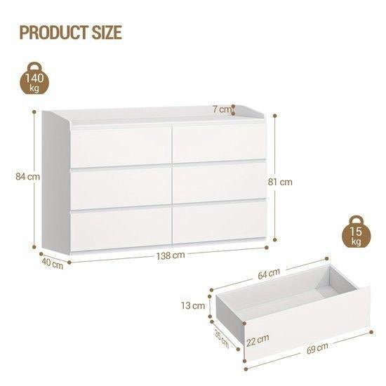 Ladekast – Commode – Kast – Opbergkast – Dressoir, Corvance B.V., Verzenden, Nieuw, Corvancebol@gmail.com