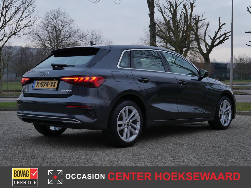 AUDI A3 Sportback 30 TFSI 110pk MHEV S-tronic Attitude Sport, Auto's, Audi, 12 maanden, Stof, Gebruikt, Origineel Nederlands