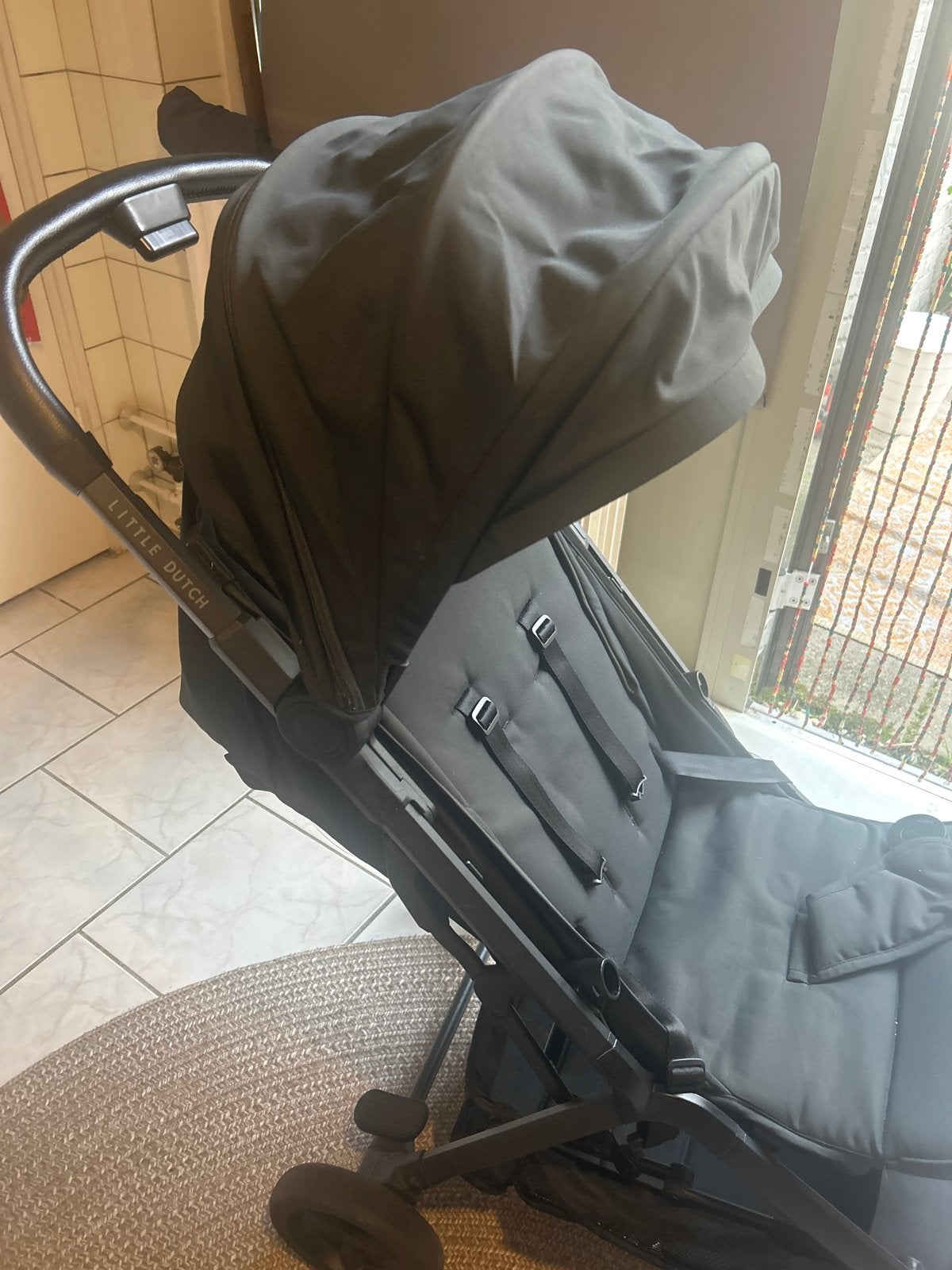 Little Dutch buggy - Zwart, Ophalen of Verzenden, Gebruikt, Overige merken, Verstelbare rugleuning