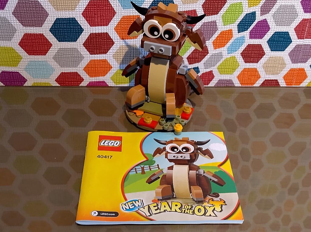 LEGO 40417 Seasonal Year of the Ox ASIA, Overige thema's, Lego, Ophalen of Verzenden, Zo goed als nieuw