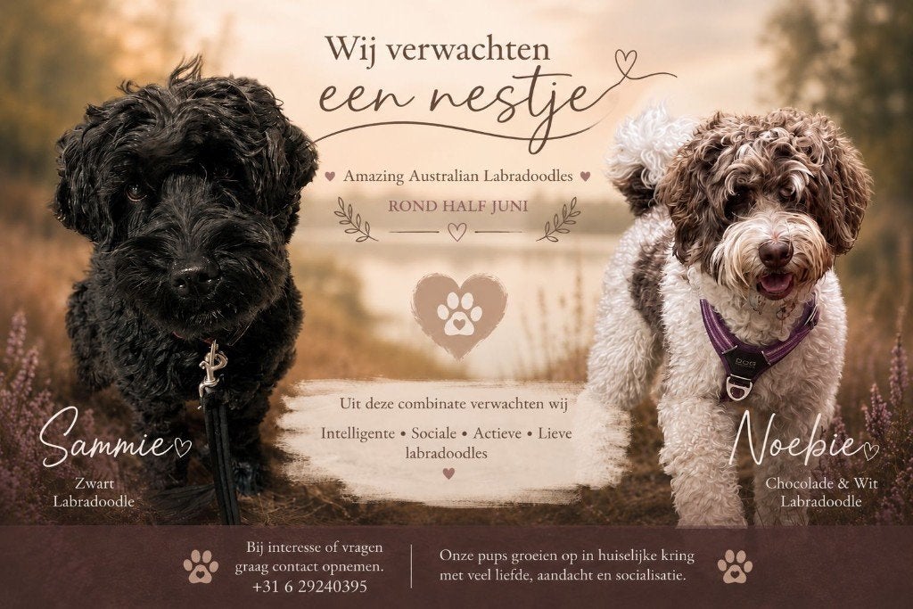 Australian Labradoodle pups, Parvo, 8 tot 15 weken, Meerdere, Meerdere dieren