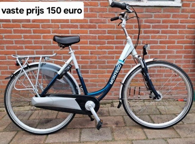 Te koop super mooie Montego damesfiets rijklaar, Fietsen en Brommers, Fietsen | Dames | Moederfietsen, Overige merken, 53 tot 56 cm