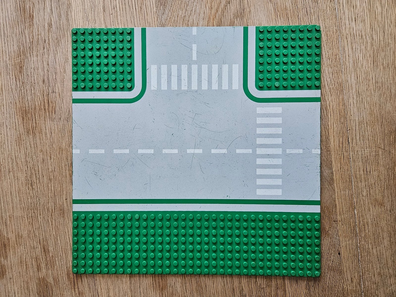 Lego Grondplaat 45675 - Kruispunt met Zebrapad, Lego, Ophalen of Verzenden, Grondplaat, City