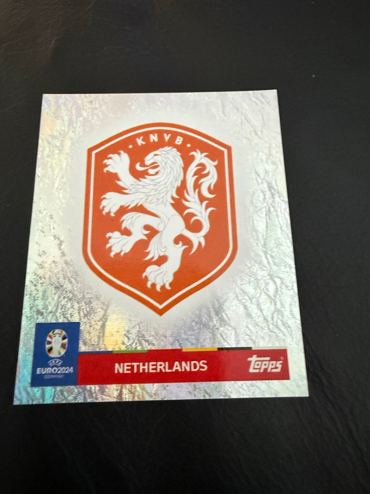 Topps Euro 2024 Nederland Set: Gakpo, Van Dijk, KNVB Logo, Ophalen of Verzenden, Zo goed als nieuw, Sport