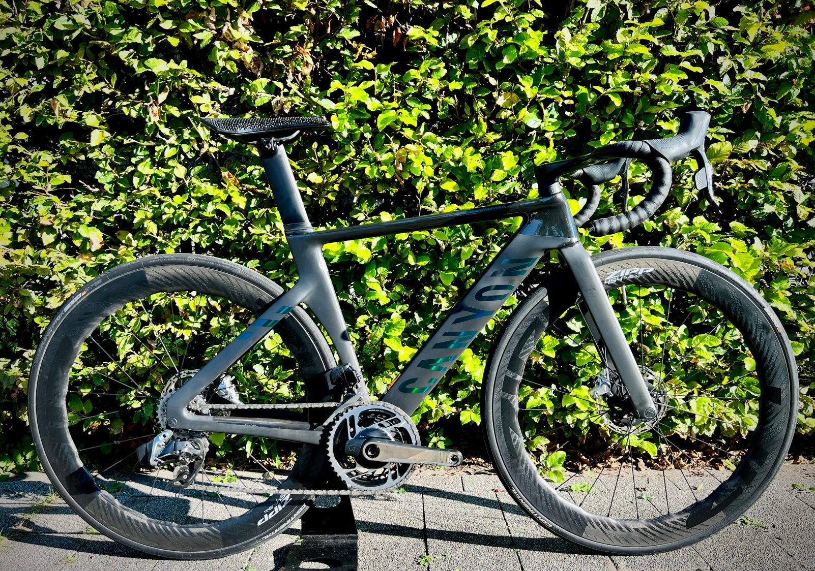 Canyon Aeroad CFR Sram RED eTap 12s Powermeter Zipp 454 NSW, Overige merken, Carbon, Heren, 49 tot 53 cm