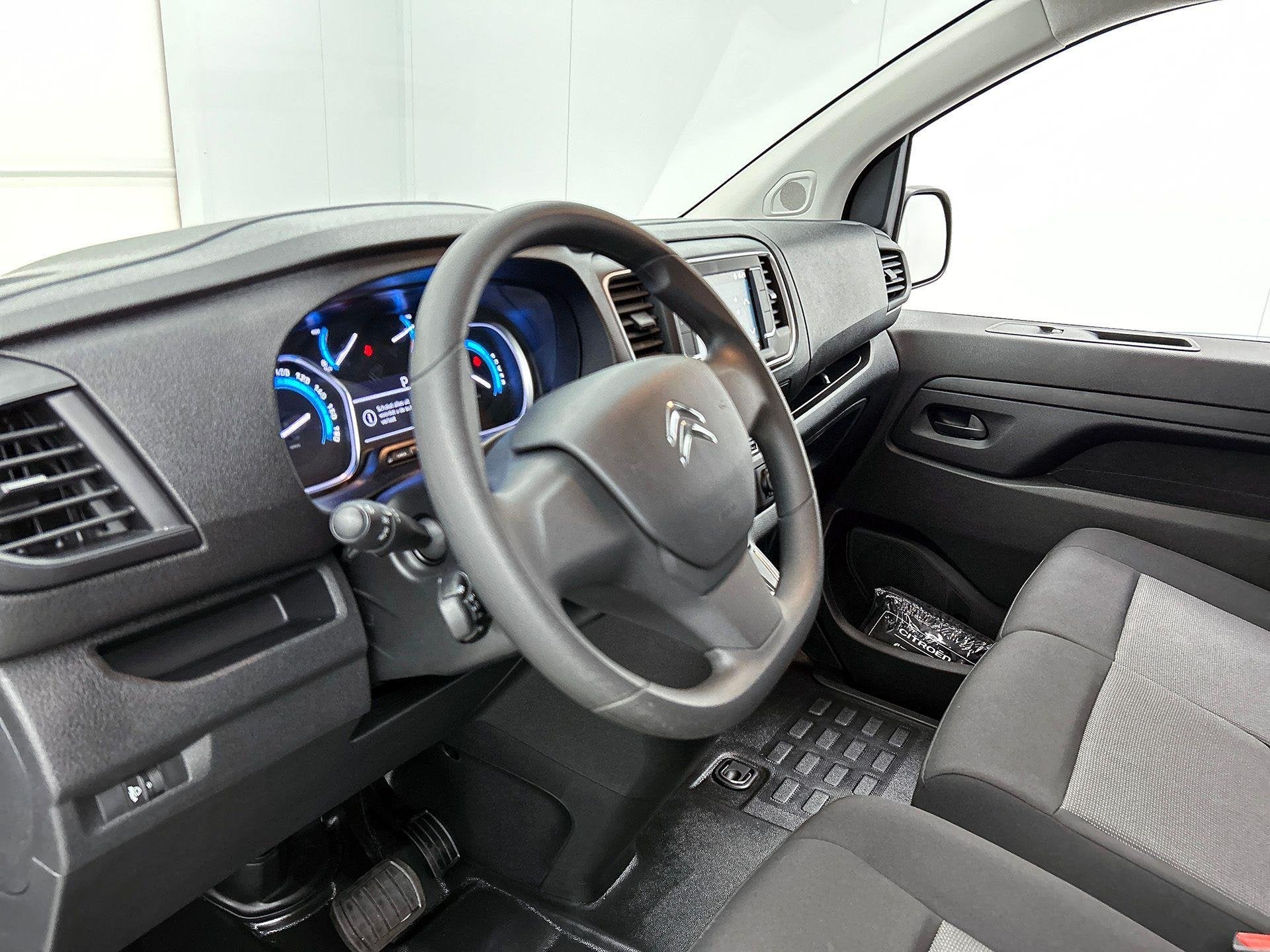 Citroen e-Jumpy L2 136 Automaat 75 kWh Climate controle Mult, Auto's, Bestelauto's, Gebruikt, Parkeersensor, Wit, 1000 kg