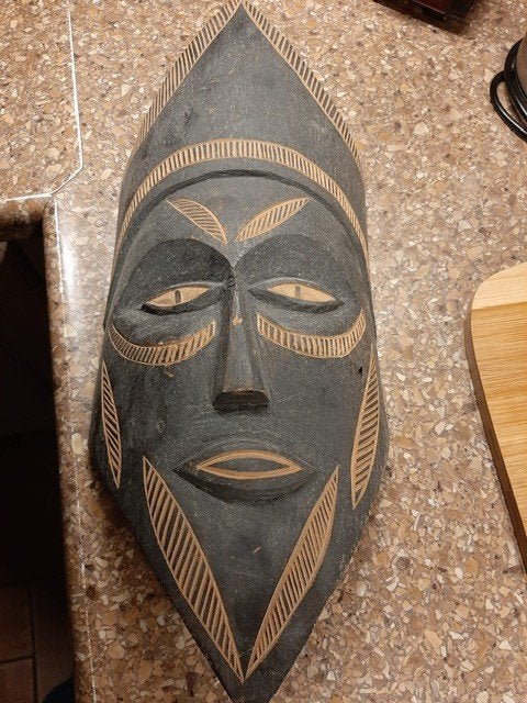 Oude Masker Aroste, Antiek en Kunst, Ophalen