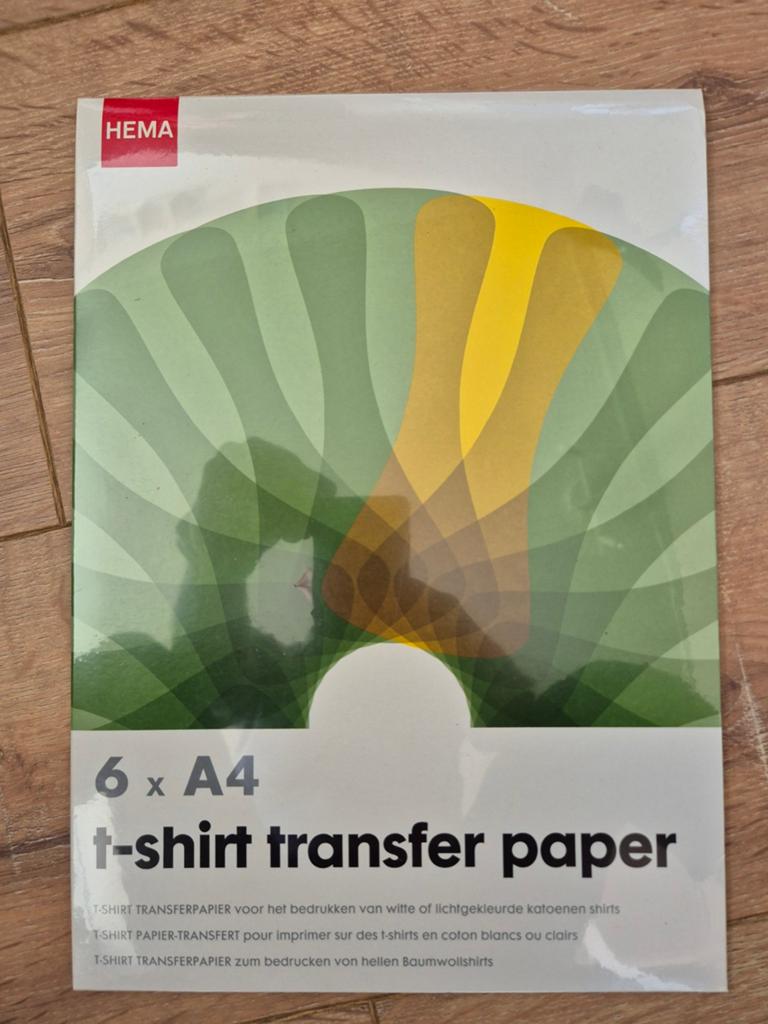 T-shirt transferpapier, Ophalen of Verzenden, Nieuw