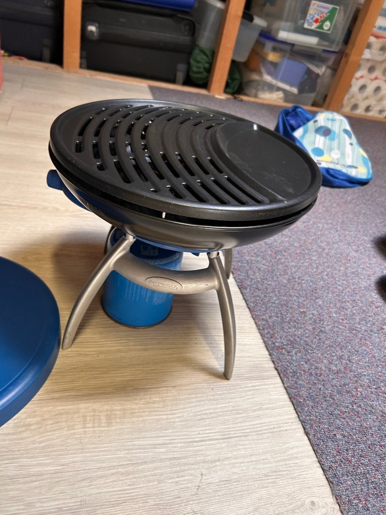 Tafel / gas barbecue  / kooktoestel Campingaz ANWB, Ophalen, Gebruikt, Onbekend