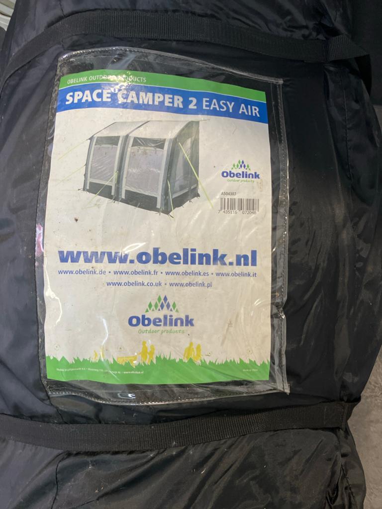 Obelink Mobil 320 Easy Air opblaas voortent - Zo goed als ni, Caravans en Kamperen, Ophalen, Zo goed als nieuw