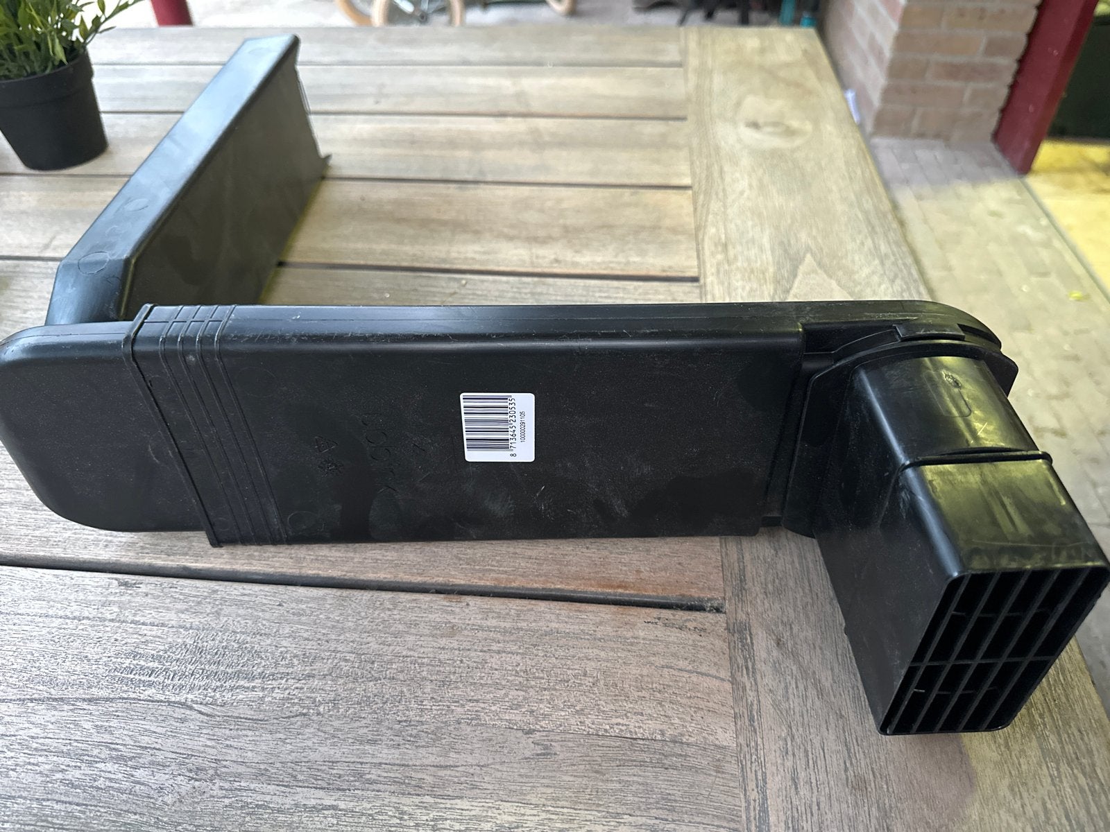 Zwarte Ventilatiekoker - Ideaal voor Afzuiging/Ventilatie, Ophalen, Nieuw, Ventilator en Afzuiger