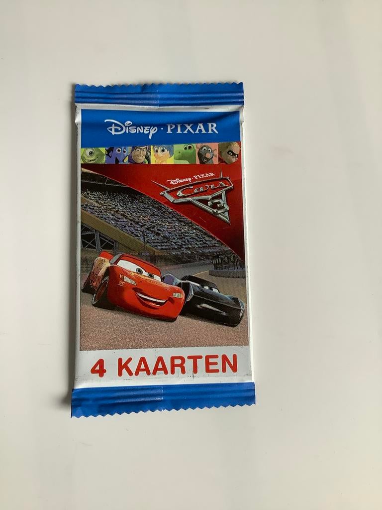 Disney Pixar Cars 4 Kaarten Pakje - Nieuw. Ongeopend. Emte, Plus, Ophalen of Verzenden
