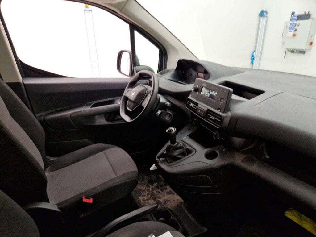 Peugeot Partner 1.5 Standaard L1 LichtblauwHDI 2021 Airco/PD, Auto's, Peugeot, Gebruikt, 4 cilinders, Wit, 75 pk