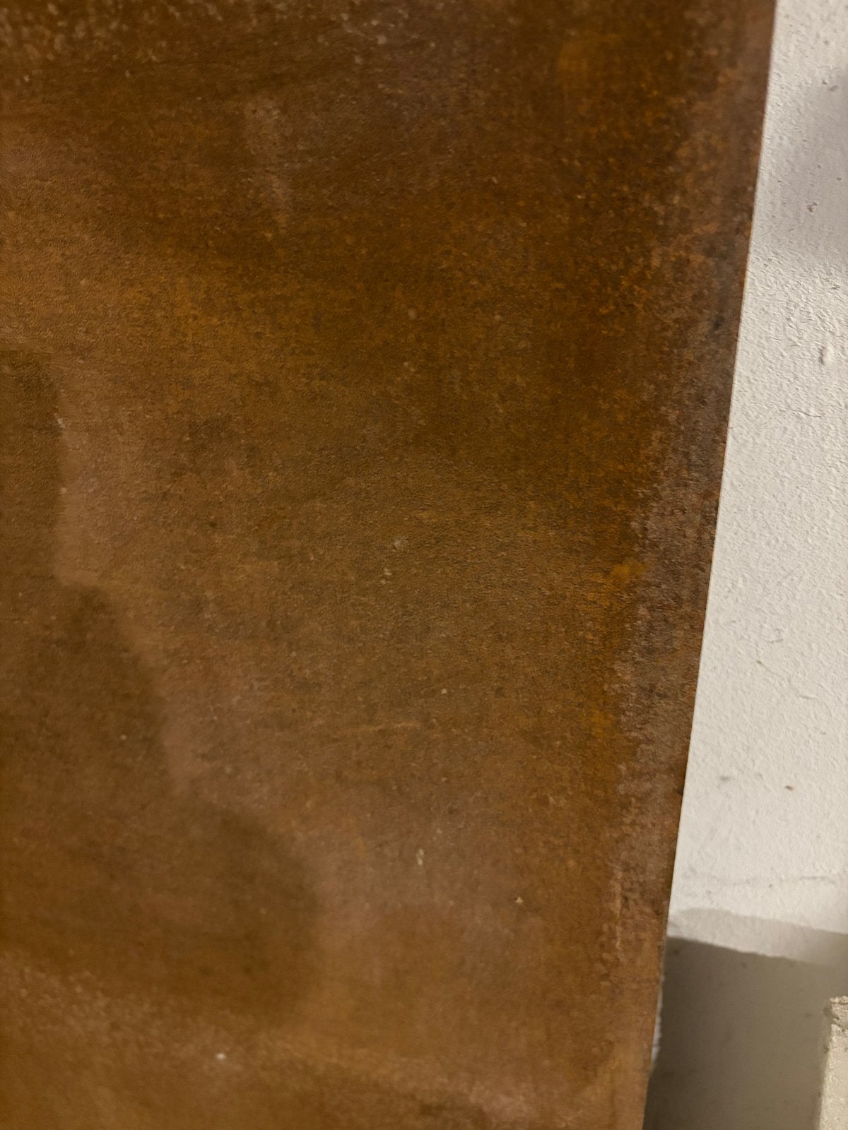 Cortenstaal plaat 120x220cm - Decoratie of DIY, Ophalen, Gebruikt, Overige metalen