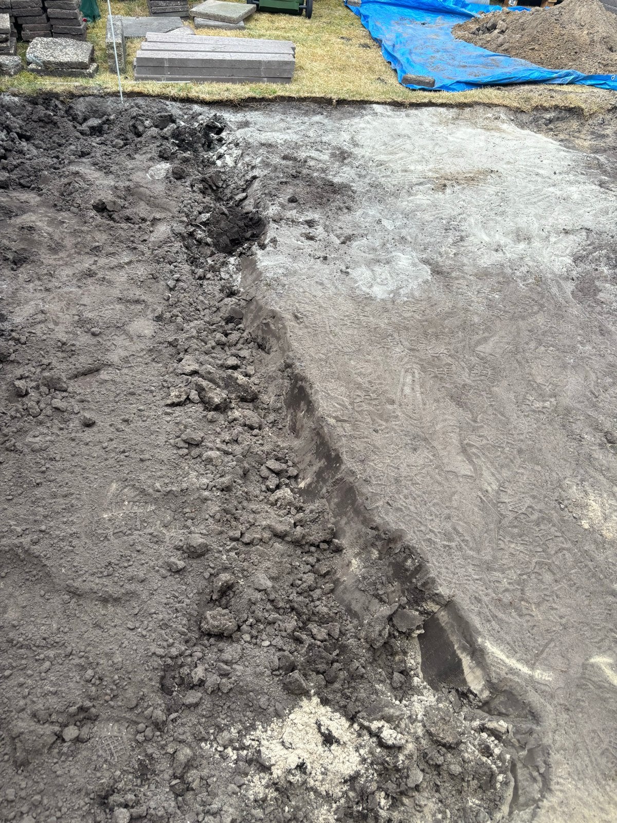 Zwarte zand - Grote hoeveelheid beschikbaar, Tuin en Terras, Zand, Ophalen, Gebruikt, Straatzand