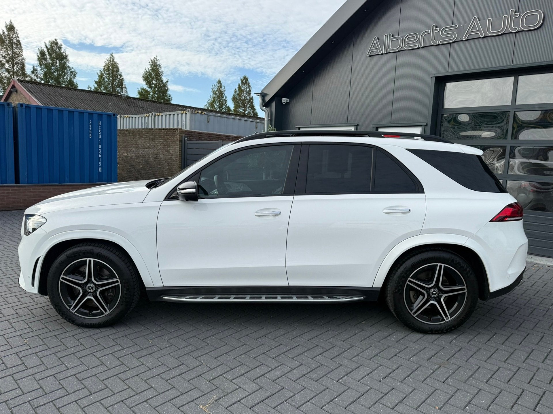 Mercedes-Benz GLE-klasse 450 4MATIC Premium Plus | PANO | BU, Auto's, Automaat, Gebruikt, GLE, Wit
