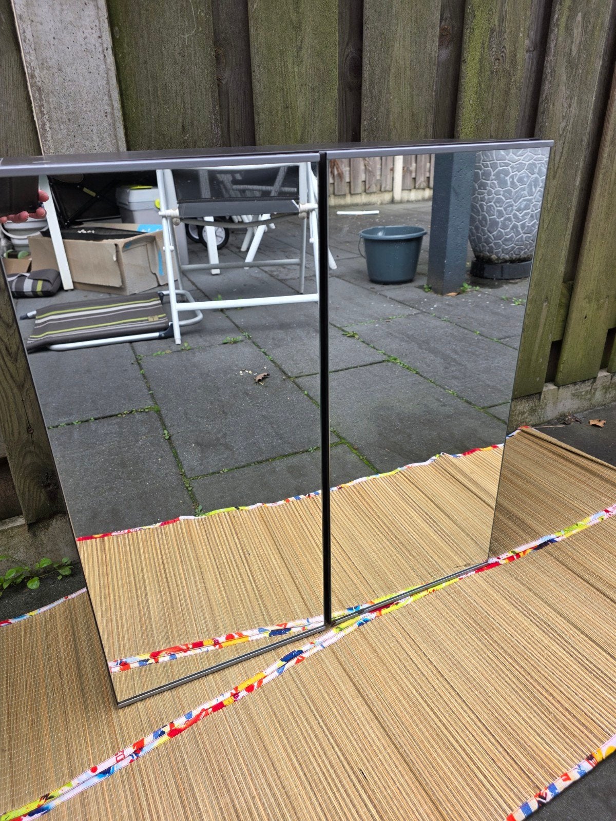 Mooie Ikea badkamer spiegelkast, Ophalen, 50 tot 100 cm, Minder dan 25 cm, Minder dan 100 cm