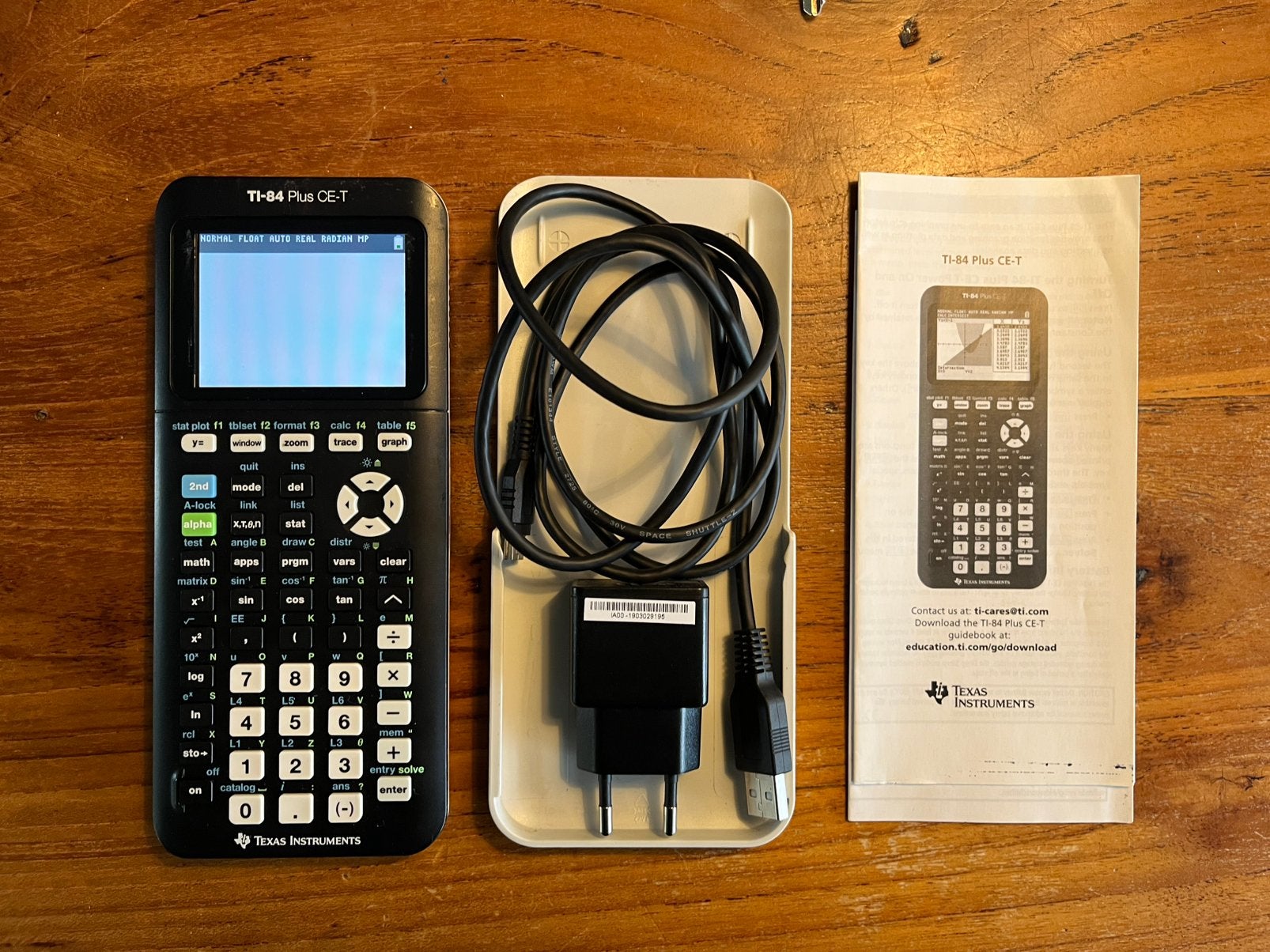 TI-84 Plus CE-T grafische rekenmachine, Diversen, Ophalen of Verzenden, Grafische rekenmachine, Gebruikt