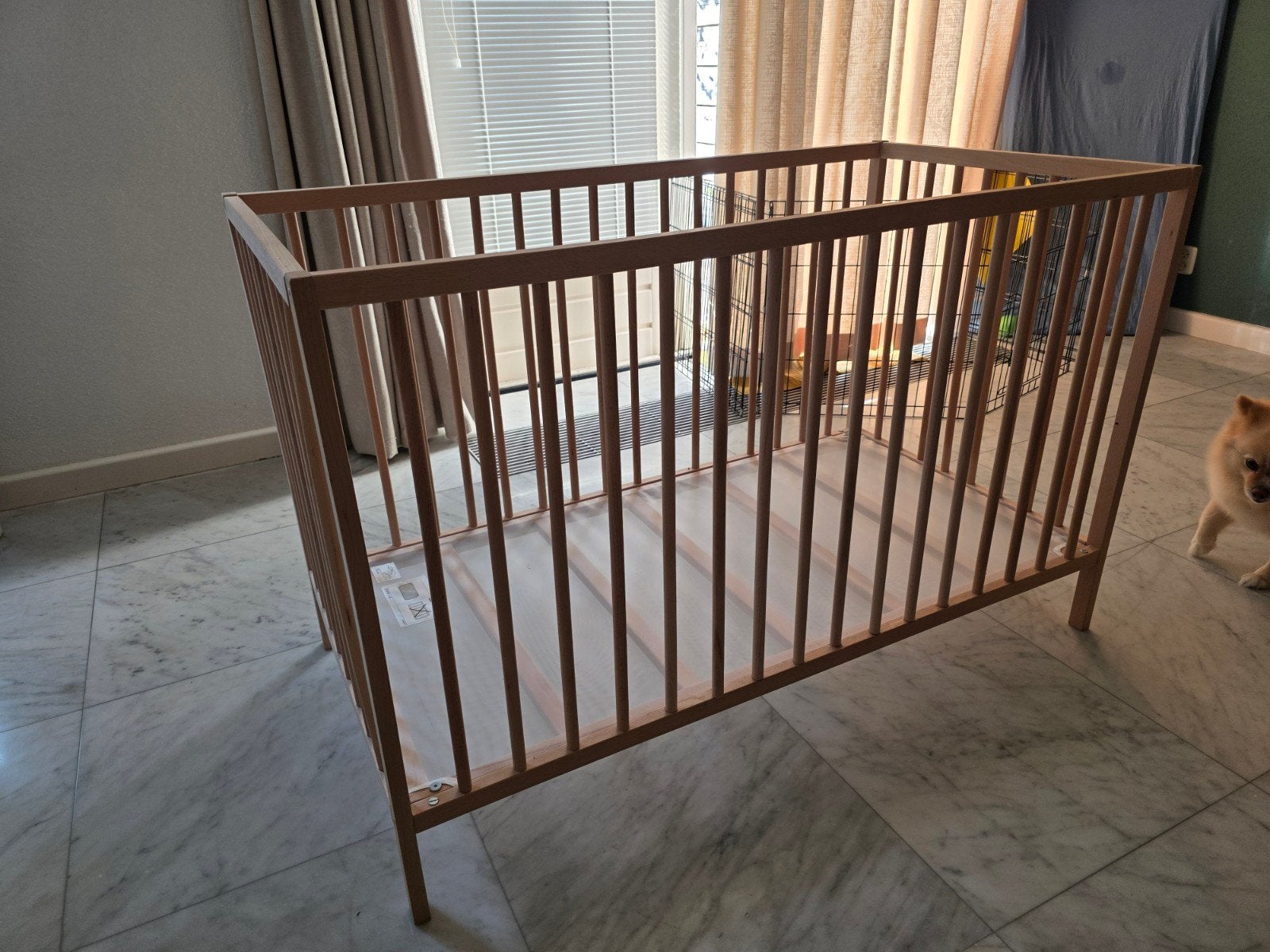 IKEA Sniglar Ledikant - Baby Sleeping Box, Kinderen en Baby's, Ophalen, Zo goed als nieuw, Minder dan 140 cm, Minder dan 70 cm