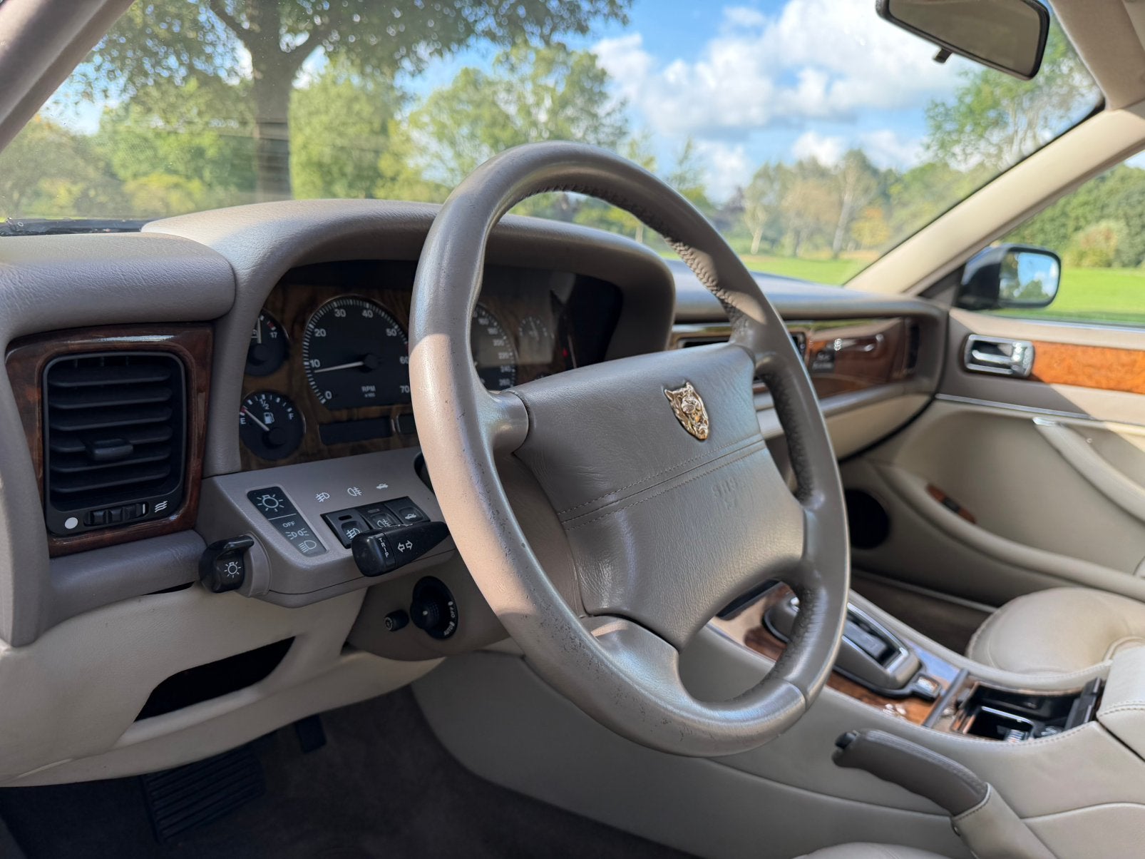 Jaguar Sovereign 3.2 6 in lijn AUT 1995 Blauw/Cruise/Leder, foto 9