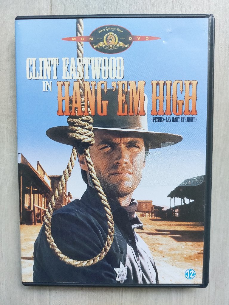 DVD Hang 'em High (1968) Clint Eastwood, Ophalen, 1960 tot 1980, Nederlands, Zo goed als nieuw