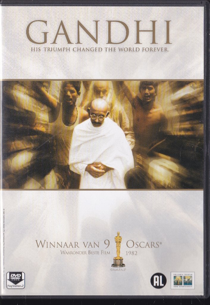 Gandhi ֎ 1982, Ben Kingsley, Edward Fox, Alle leeftijden, Ophalen of Verzenden, Zo goed als nieuw, Drama
