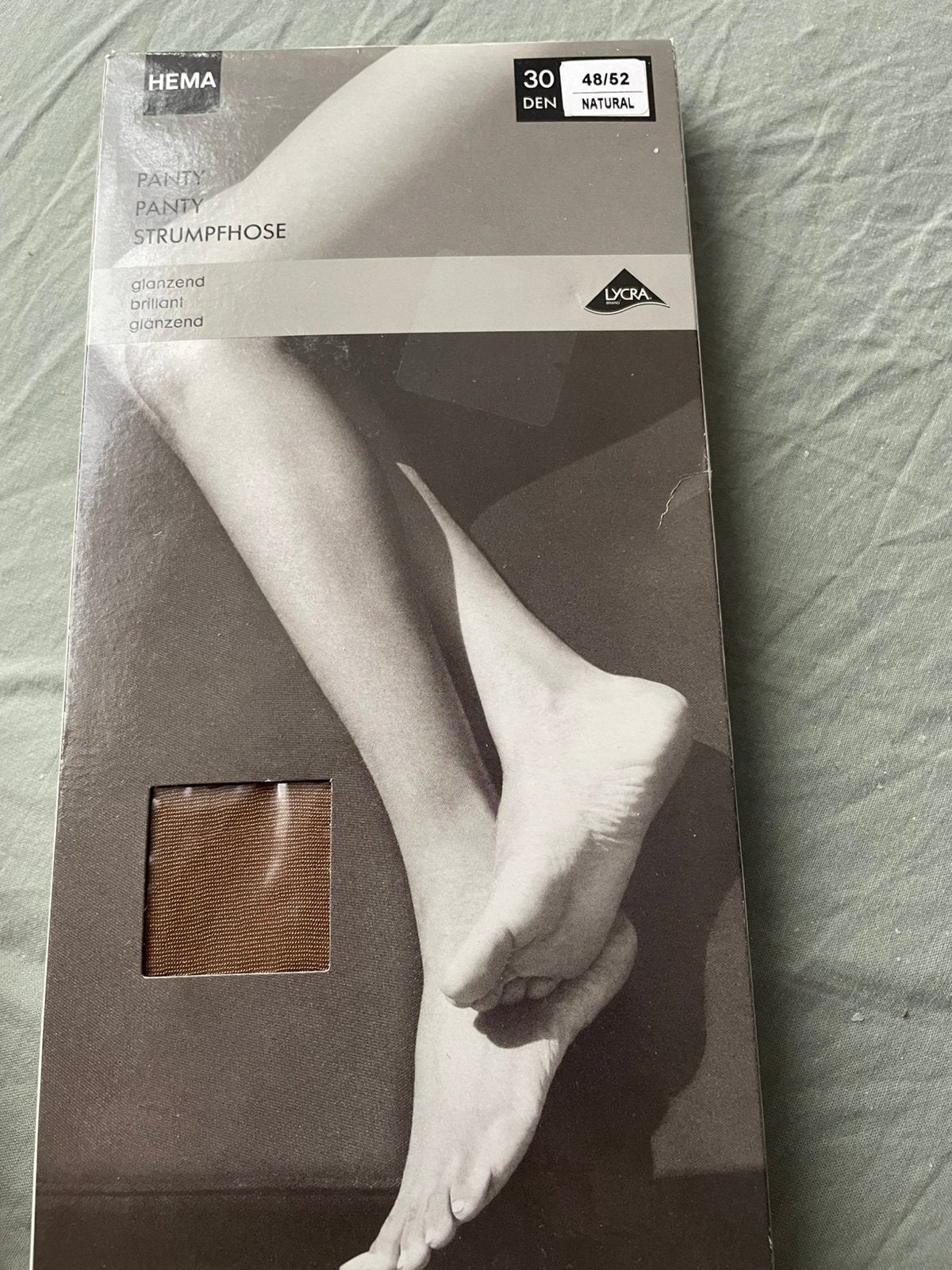 Panty 30 Den huidskleur 48/52, Maat 48/52 (XL), Bruin, Verzenden, Nieuw