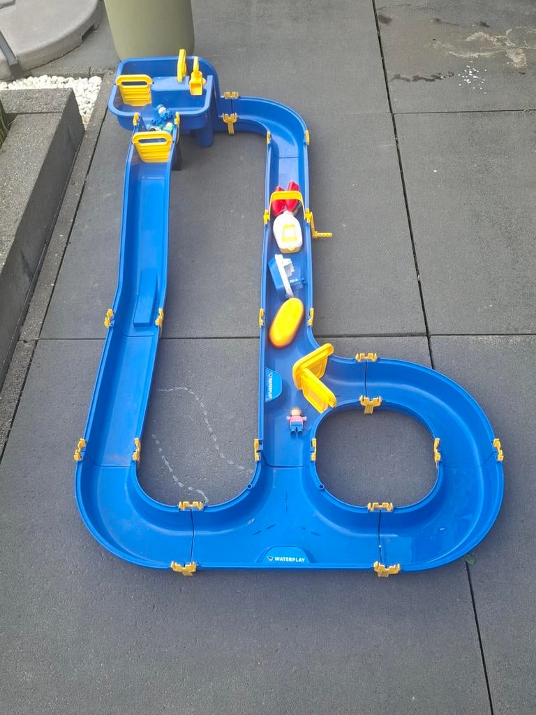 BIG Waterplay Niagara waterbaan met accessoires, Kinderen en Baby's, Speelgoed | Buiten | Los speelgoed, Ophalen, Gebruikt