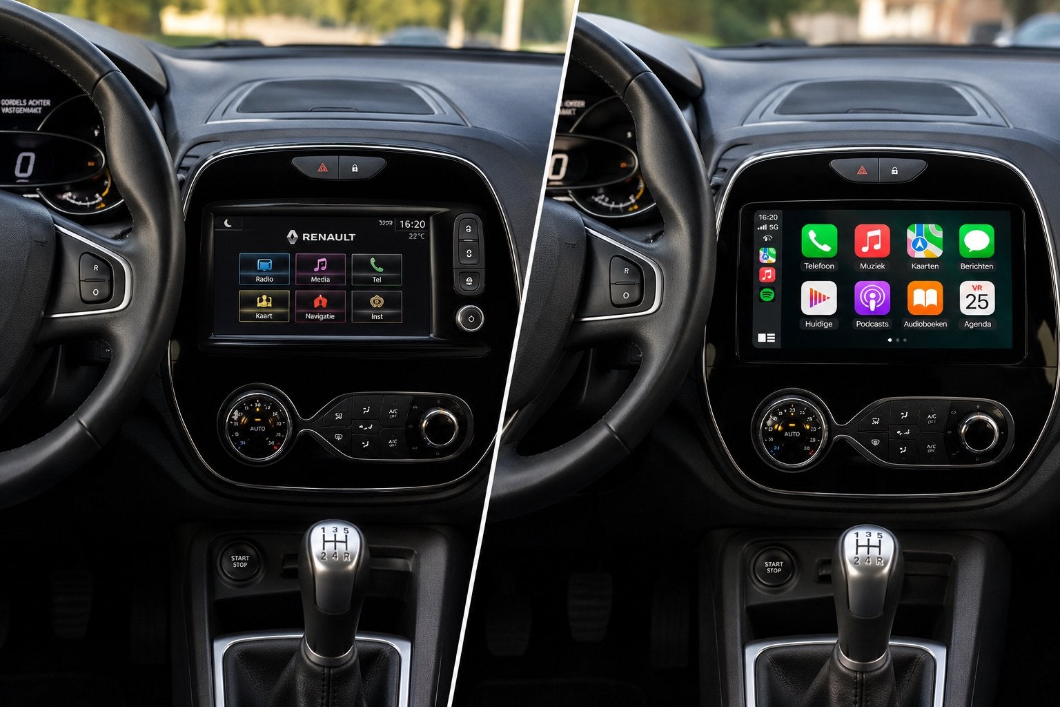 Renault Captur CarPlay & Android Auto Inbouw, Ophalen, Nieuw