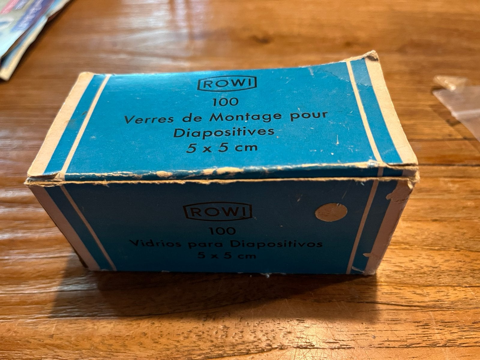 Rowi orginele dekglaasjes voor diapositieven., Ophalen of Verzenden, 1960 tot 1980, Overige typen