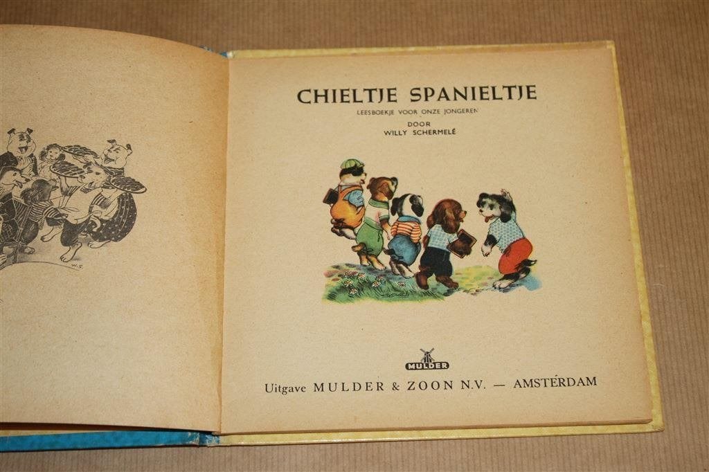 Chieltje Spanieltje. Mulder, 1962., Ophalen of Verzenden, Gelezen, Fictie algemeen