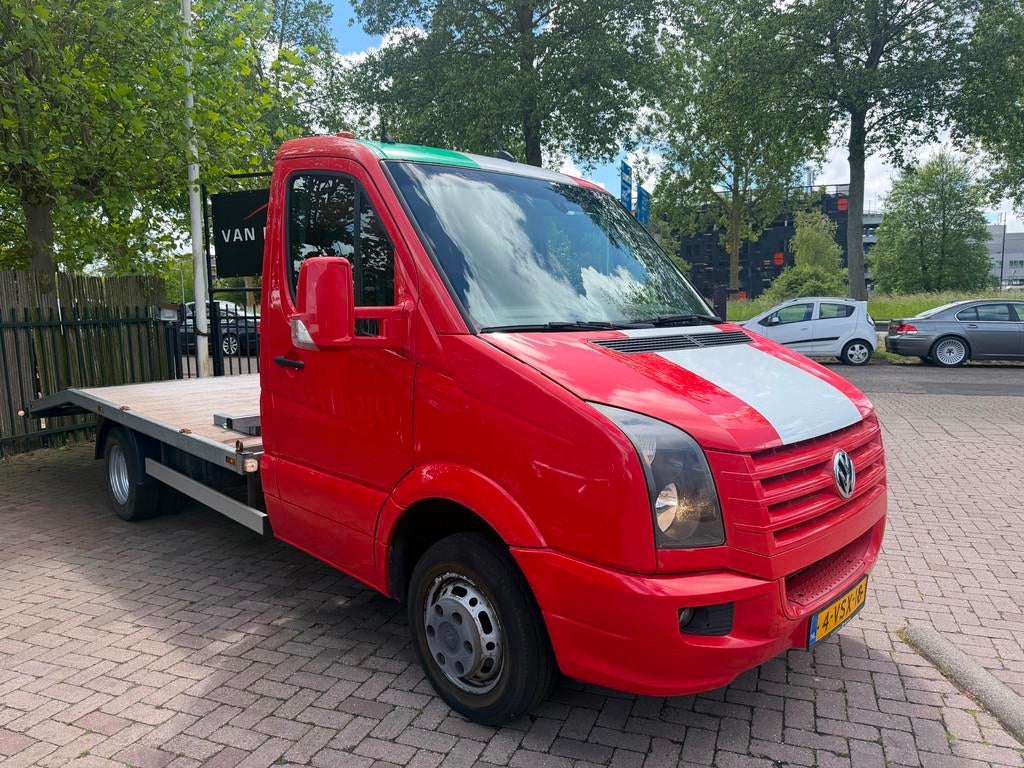 Volkswagen Crafter 46 2.5 TDI L2 Lier Org Km Airco Trekh Dea, Auto's, Bestelauto's, Euro 5, Gebruikt, Volkswagen, Bedrijf