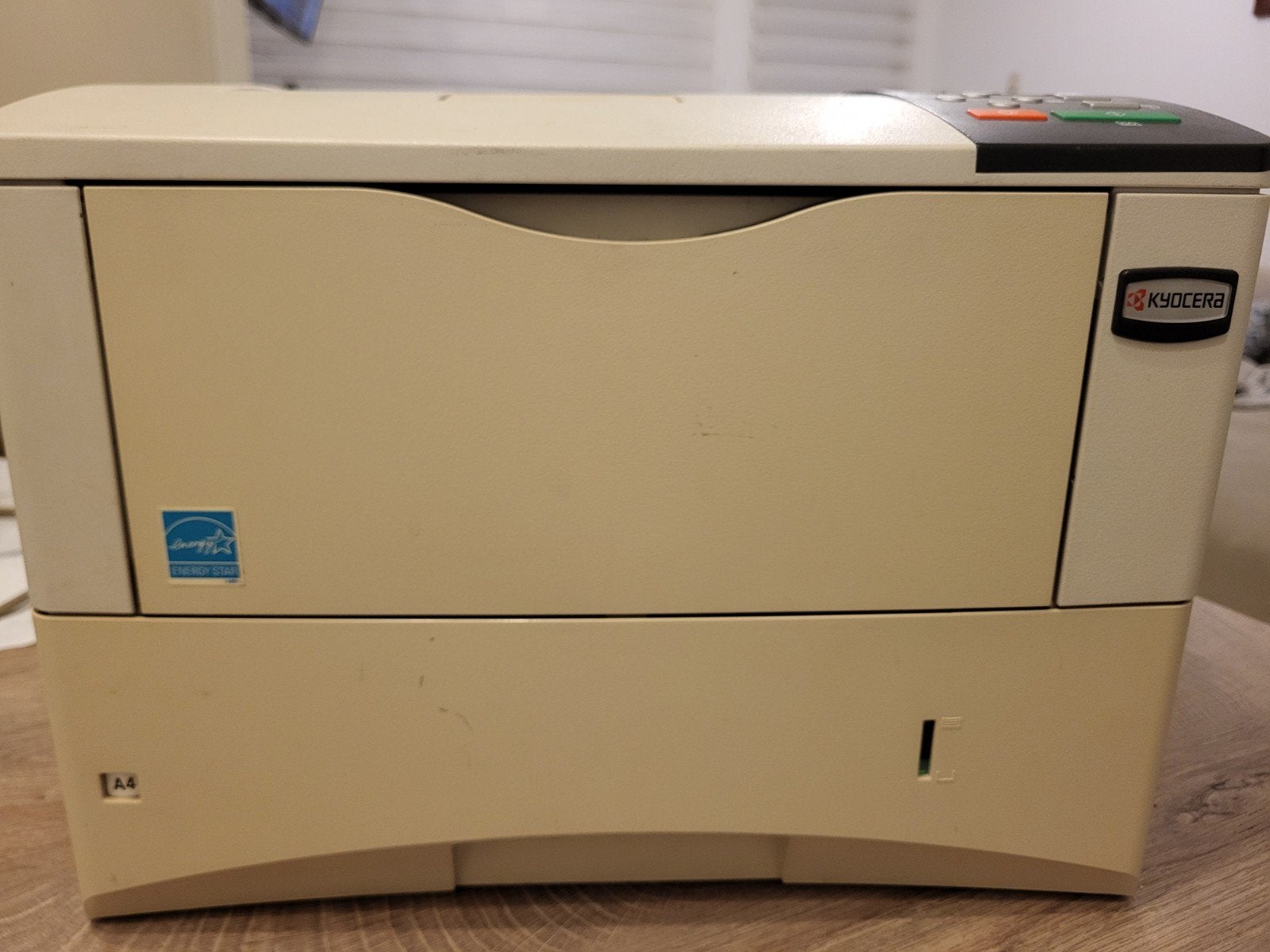 Gratis Kyocera ECOSYS FS-2000D laserprinter – toner leeg, Computers en Software, Zwart-en-wit printen, Gebruikt, Printer, Ophalen of Verzenden