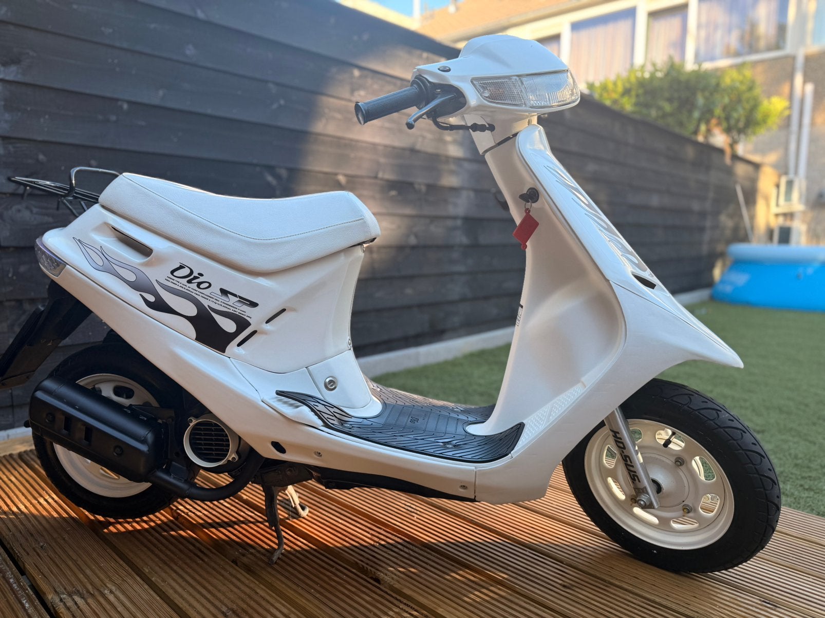 Honda Dio, Ophalen, Zo goed als nieuw, Benzine