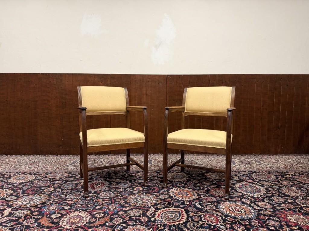 Set Klassiek Engelse Stoelen Bureaustoelen, Ophalen
