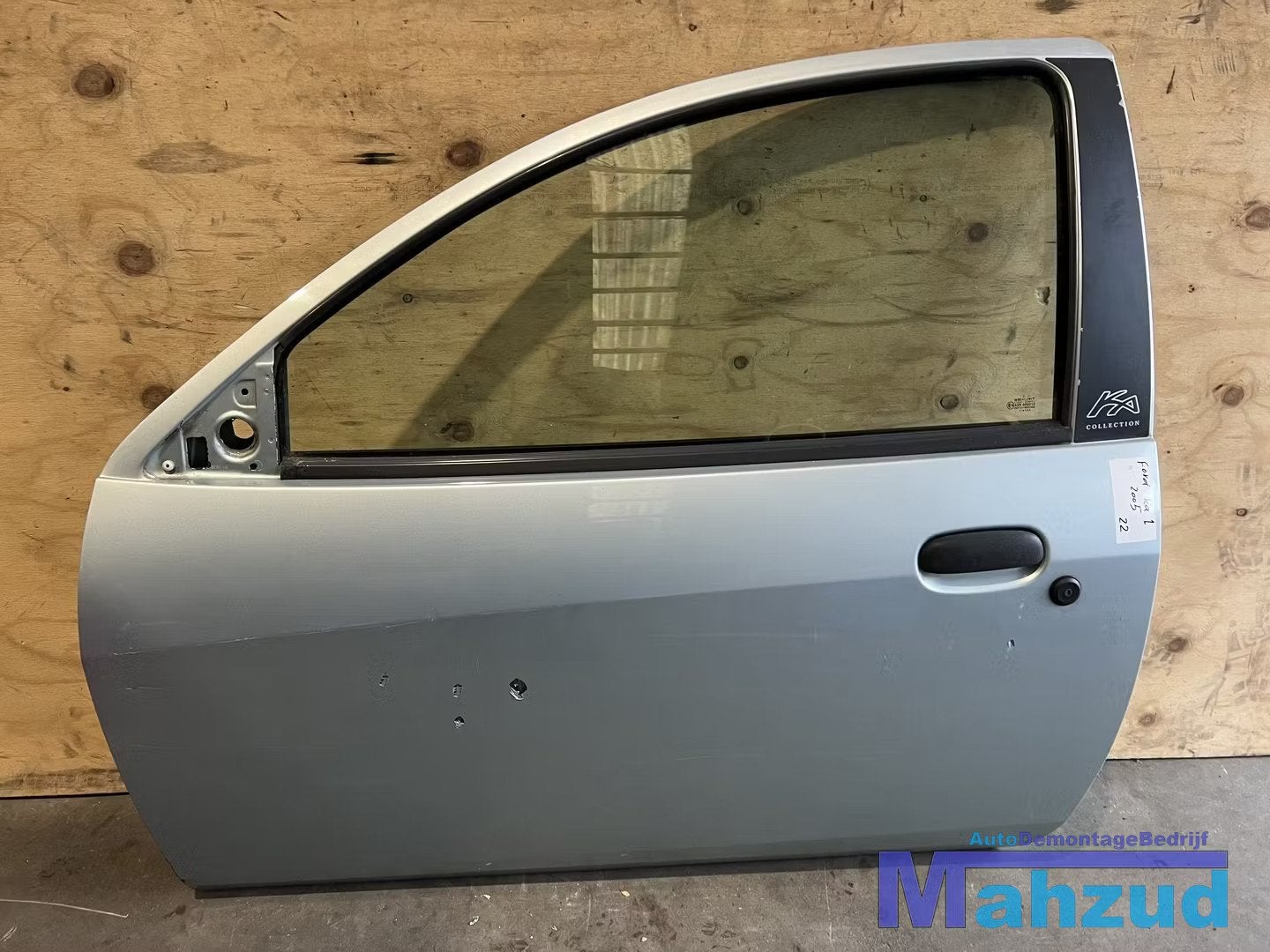 FORD KA 1 blauw links deur portier 1996-2008, Auto-onderdelen, Gebruikt, Deur, Info@ford.com, Ophalen of Verzenden
