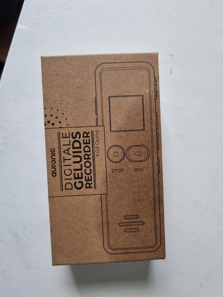 Auronic dictafoon opnameapparaat, Audio, Tv en Foto, Overige Audio, Tv en Foto, Zo goed als nieuw, Ophalen of Verzenden
