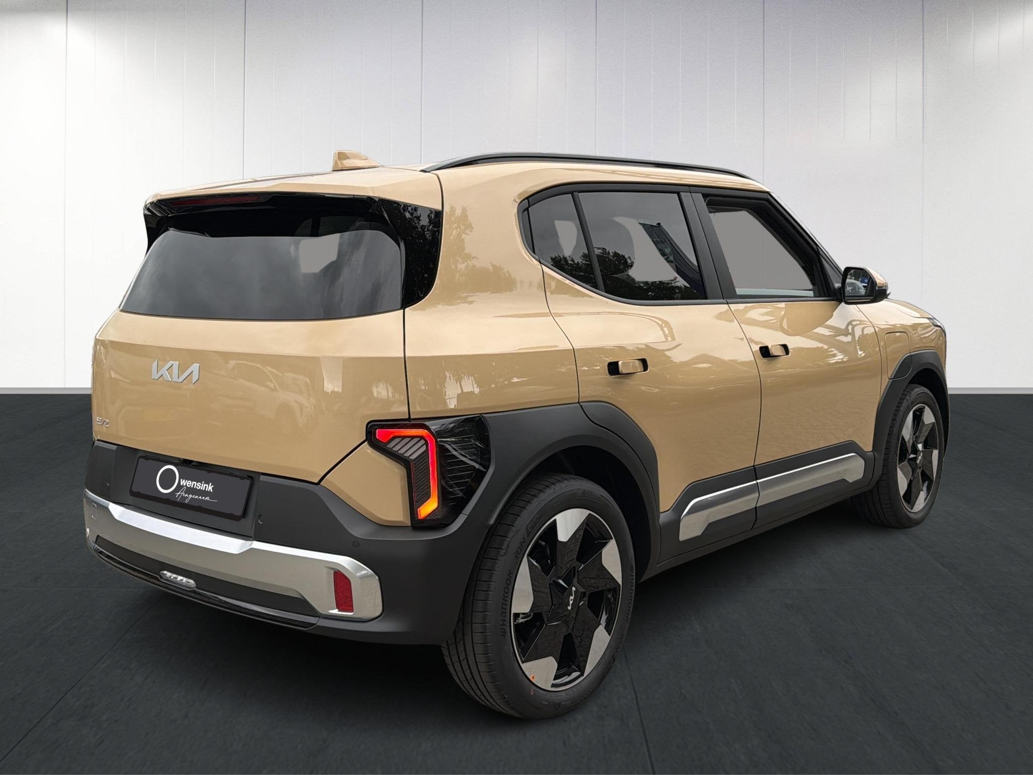 Kia EV2 Plus 42.2 kWh 4p. | Privacy Glass | Dual zone climat, Auto's, Kia, Stof, 4 stoelen, Geel, Nieuw