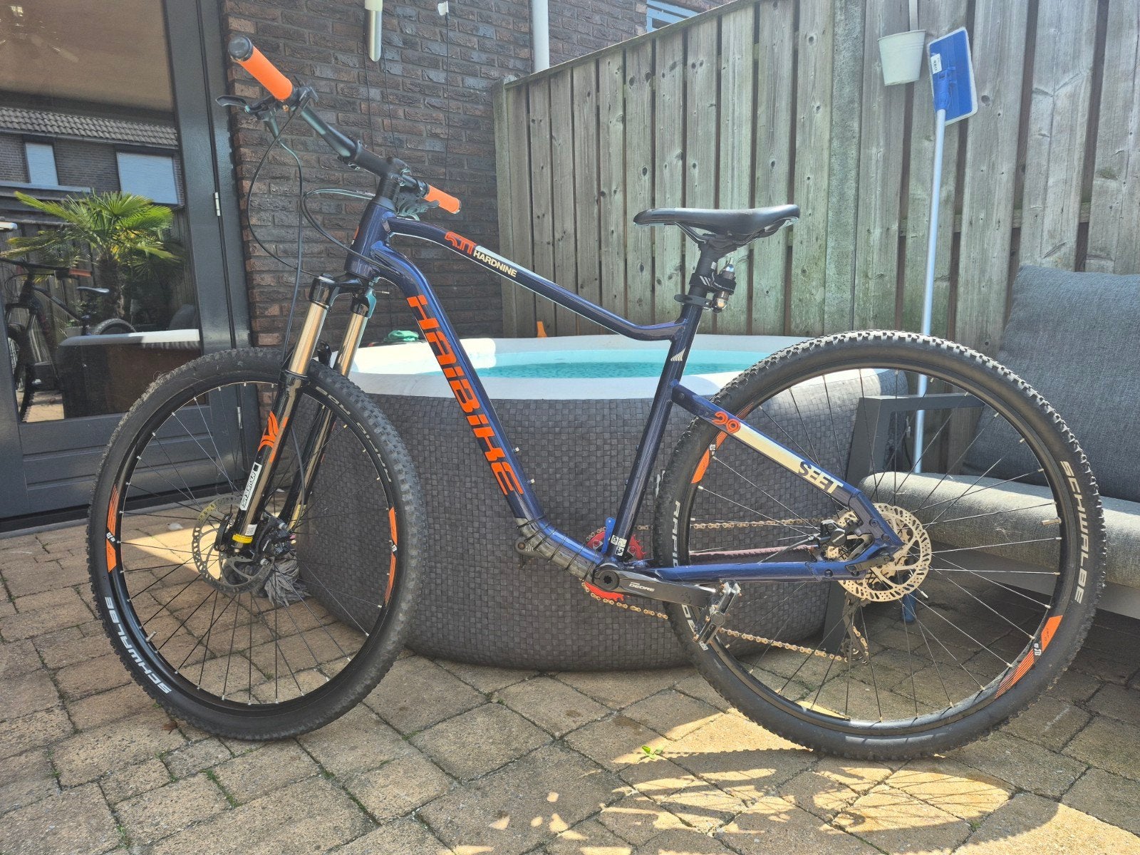 Haibike HardNine Mountainbike, Hardtail, Heren, 49 tot 53 cm, Zo goed als nieuw