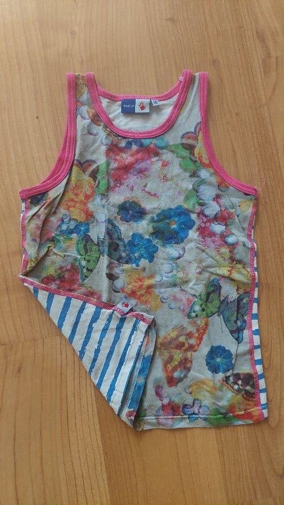 Molo hemd bloem en streep maat 134-140, Nacht- of Onderkleding, Gebruikt, Ophalen of Verzenden, Molo