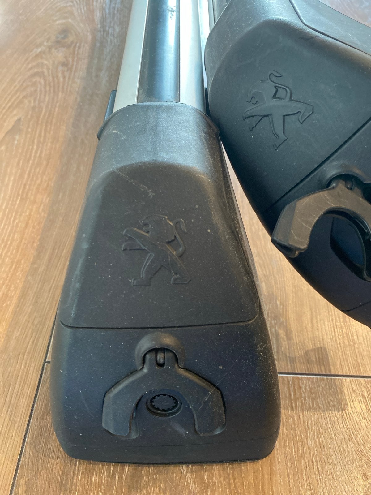 Peugeot 508 dakdragers met slot en sleutels, Auto diversen, Ophalen, Gebruikt