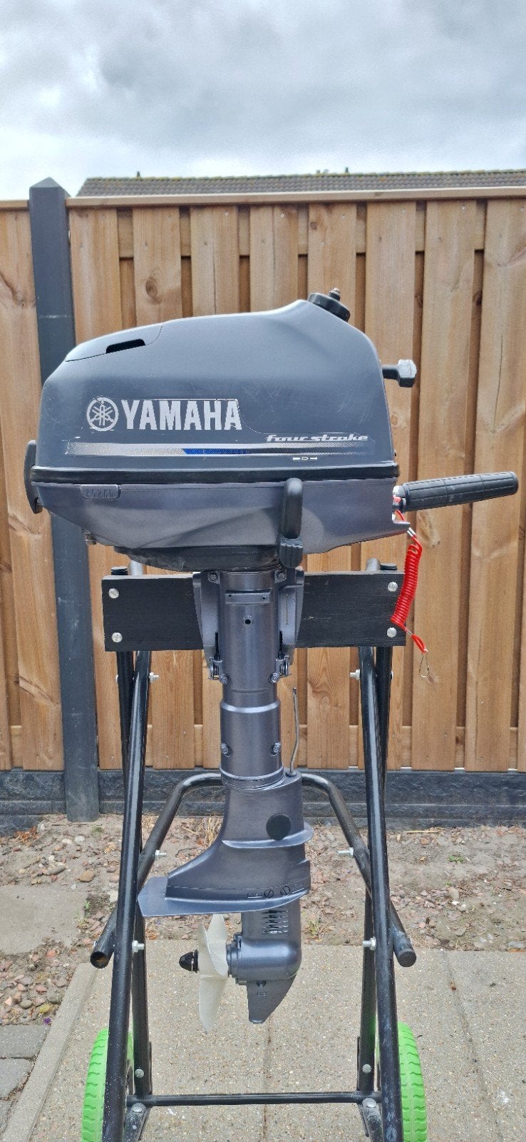 Yamaha 4 pk 4 takt kortstaart, Watersport en Boten, Ophalen, Gebruikt, Minder dan 5 pk, Viertaktmotor