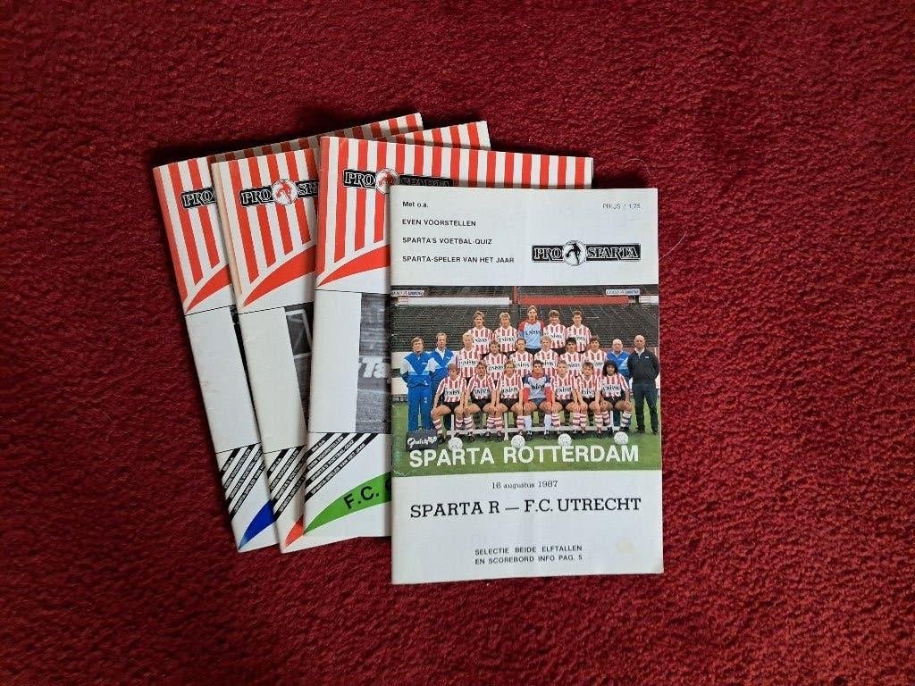 Sparta Rotterdam 1987/1988, Ophalen of Verzenden, Gebruikt, Sparta, Boek of Tijdschrift
